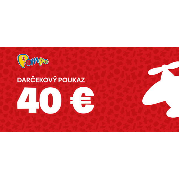Darčekový poukaz Pompo 40 €