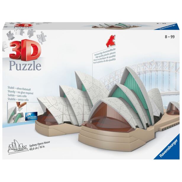 Ravensburger Budova Opery v Sydney Puzzle 216 dílků