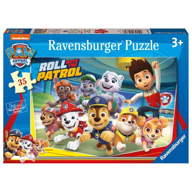 Ravensburger Paw Patrol: Puzzle Silná jednotka 35 dielikov