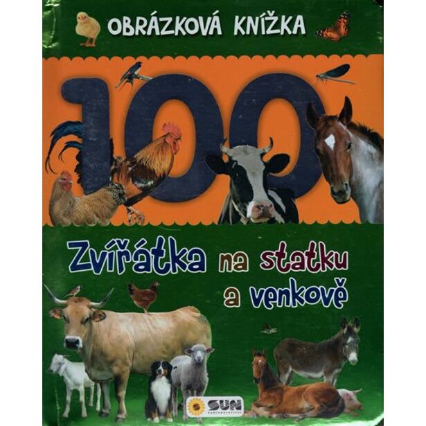 Zvířátka na statku a venkově - Obrázková knížka