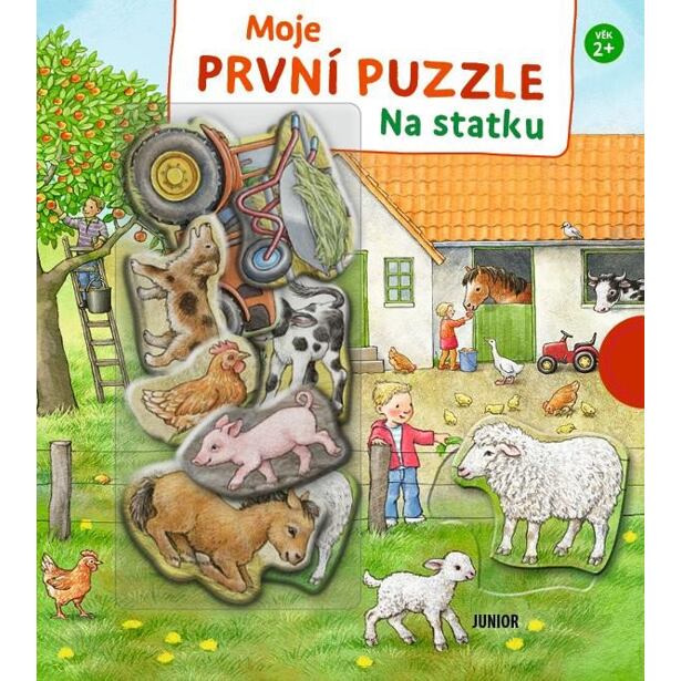 Moje první puzzle Na statku - Hledej, skládej a bav se na statku