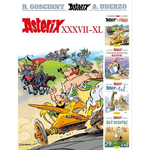 Asterix XXXVII - XL