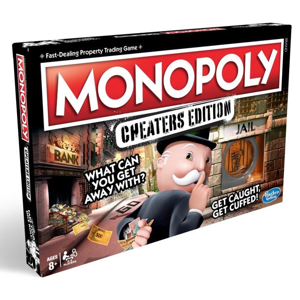 Hasbro Monopoly Cheaters edition CZ