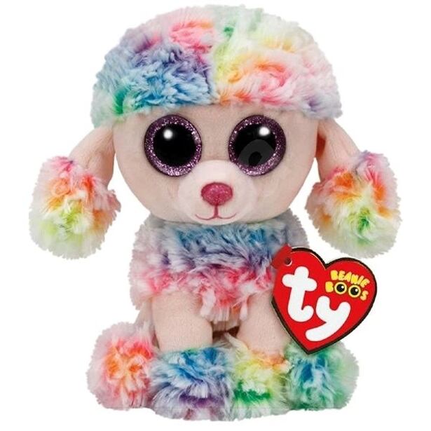 Meteor TY Beanie Boos RAINBOW - pudl 24 cm