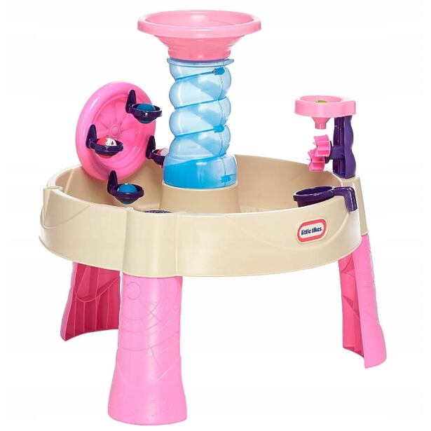 Little Tikes Spirálovitý vodní stůl - růžový