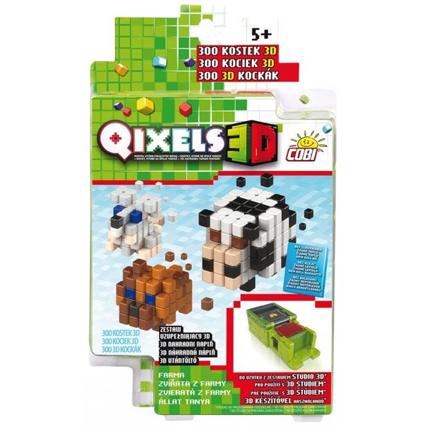 QIXELS 3D Tématické sada