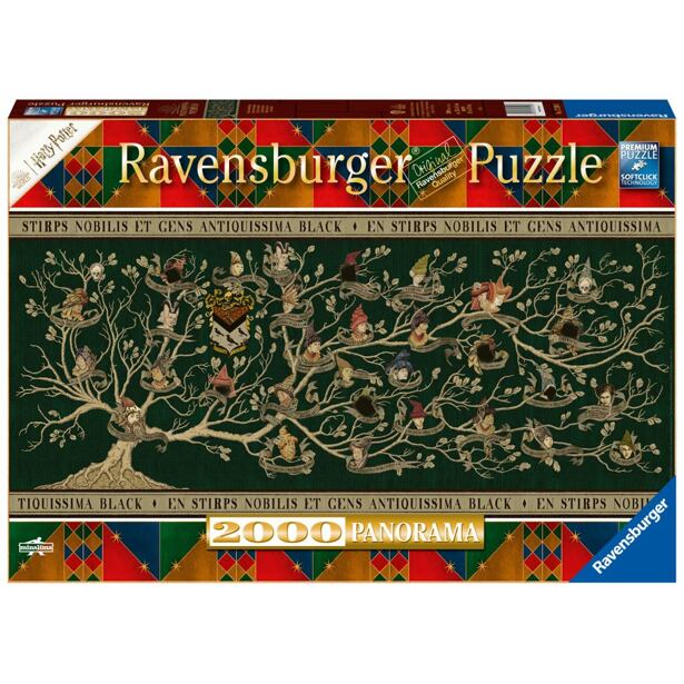 Ravensburger Harry Potter: Rodokmeň 2000 dielikov Panorama