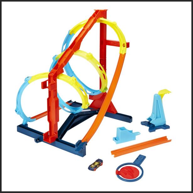 Mattel Hot Wheels TRACK BUILDER ŠPIRÁLA