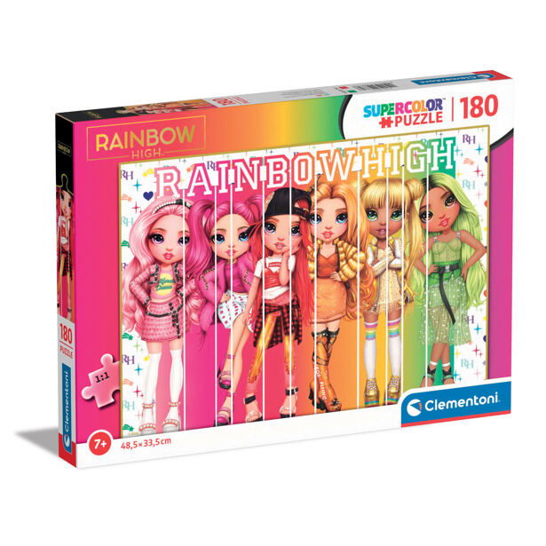 Clementoni Puzzle 180 - Rainbow High