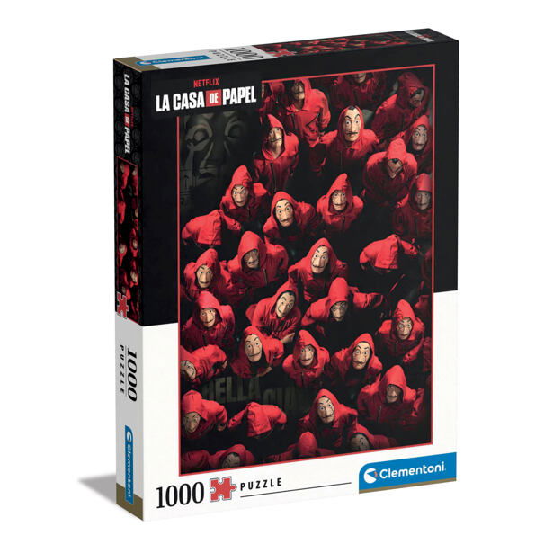 Clementoni Puzzle 1000 dielikov - La Casa de Papel