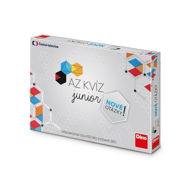 32623989 AZ KVÍZ JUNIOR – NOVÉ OTÁZKY Detská hra - poškodený obal