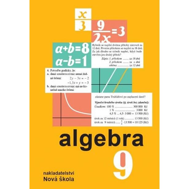 Algebra 9, učebnice