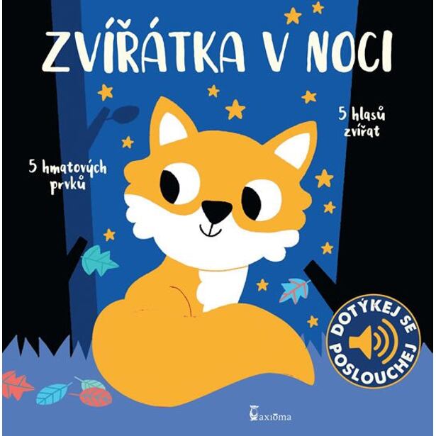 Zvířátka v noci - zvukové leporelo
