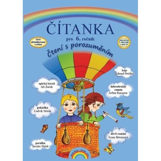 Čítanka 6, tvrdá vazba - Čtení s porozuměním