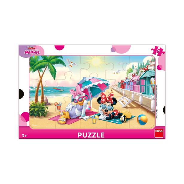 Dino MINNIE: OSLAVA 15 doskové Puzzle