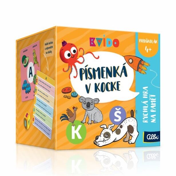 Albi Kvído - Písmenka v kocke SK