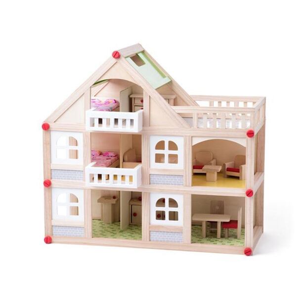 OL 102191329 Woody Dvoupatrový domeček s balkónem - poškozený obal