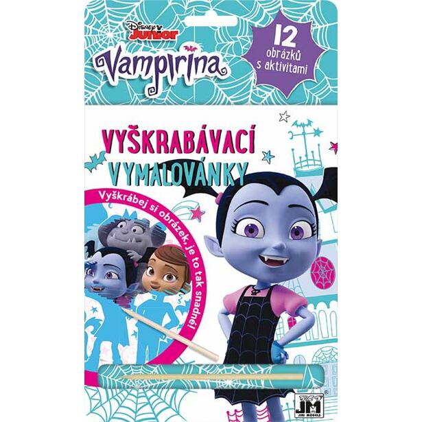 Škrabací vymalov/ Vampirina