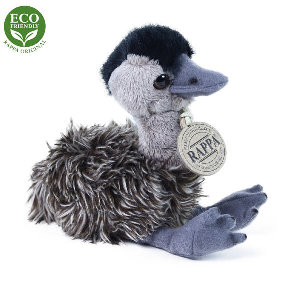 Plyšový pták exotický 15 cm ECO-FRIENDLY
