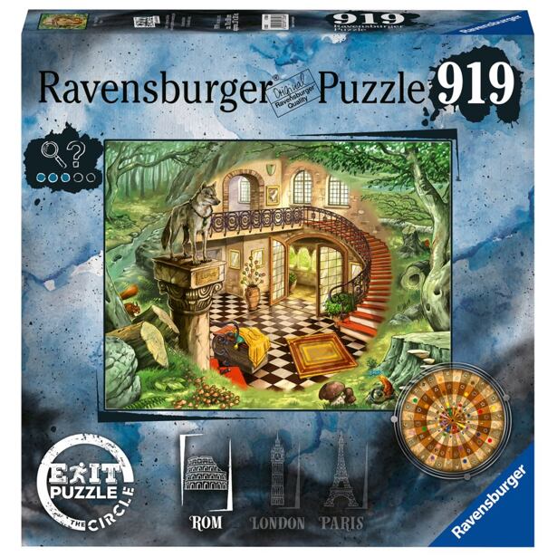 Ravensburger EXIT Puzzle - The Circle: V Ríme 920 dielikov