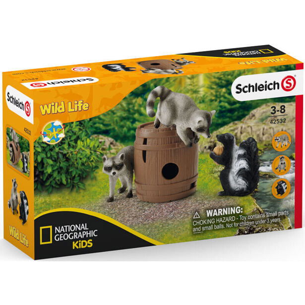 Schleich Lesné zvieratká hľadajú oriešok