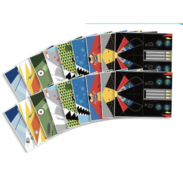 D´arpeje POCKETS lietadla Origami