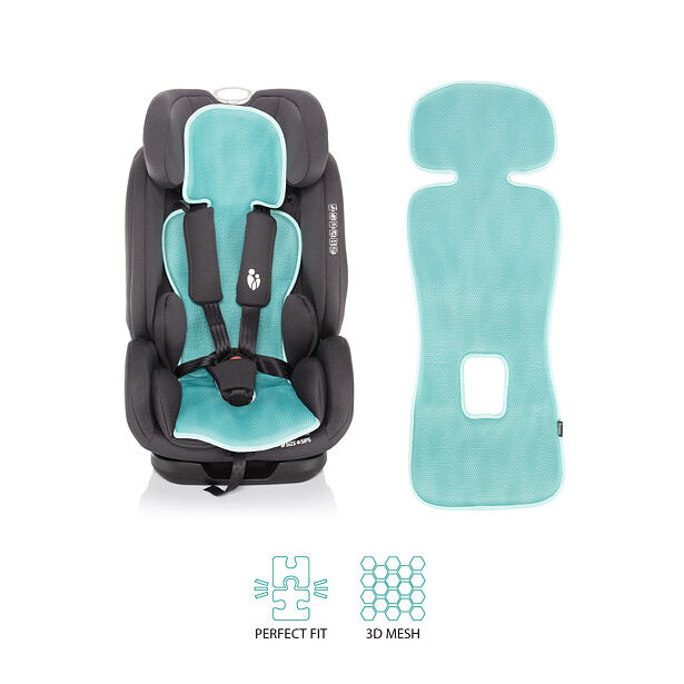 Prodyšná podložka do autosedačky Breeze sk. 1 Aquatic Green