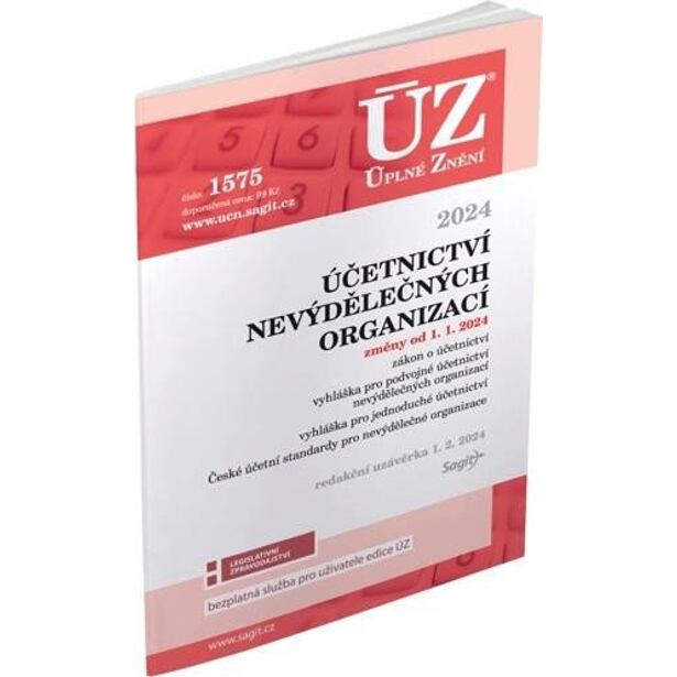 ÚZ 1575 Účetnictví nevýdělečných organizací