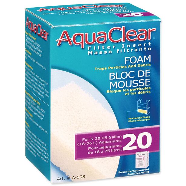 Náplň molitan AQUA CLEAR 20 (AC mini) 1 ks