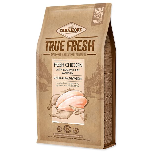 CARNILOVE True Fresh Chicken Senior & Healthy Weight 4 kg
