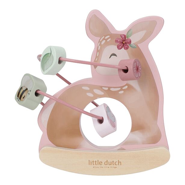 Little Dutch Srnka so špirálou drevená Fairy Garden