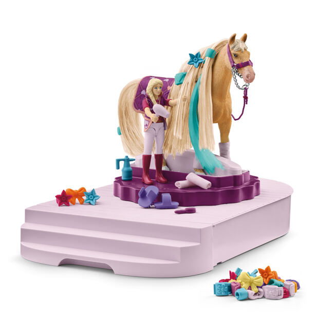 OL 102642617 Schleich Hřebelcovací stanice pro koně - poškozený obal