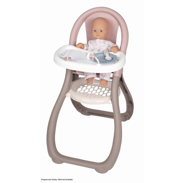 SM 220370 Smoby Baby Nurse Jídelní židlička pro panenky - poškozený obal