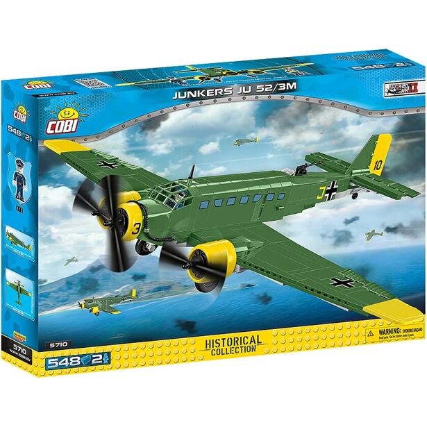 Cobi II WW Junkers JU 52/3M, 548 k, 2 f  