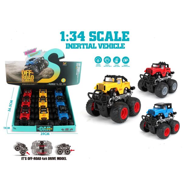 Mac Toys Jeep off-road 1:34, viac druhov