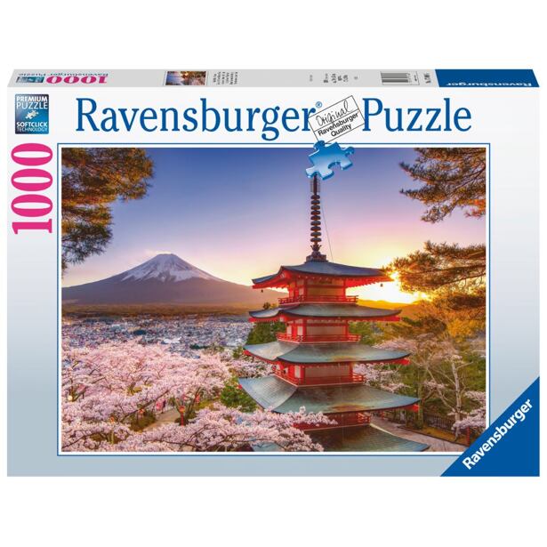 Ravensburger Rozkvitnuté čerešne v Japonsku 1000 dielikov