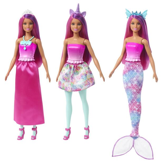 Mattel Barbie Panenka s pohádkovými oblečky