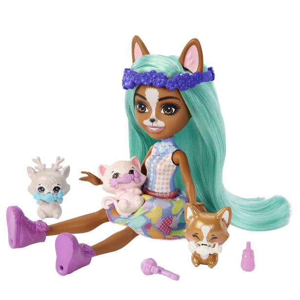 Mattel Enchantimals Panenka a miminka více druhů