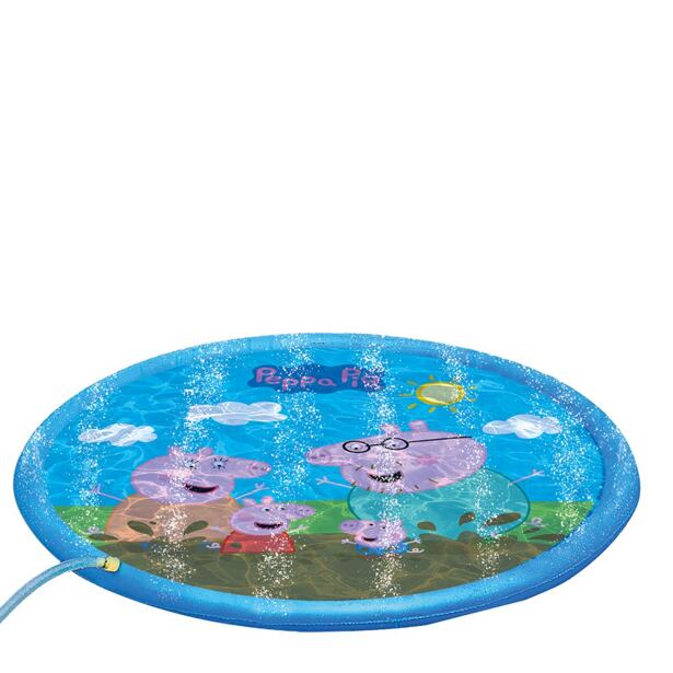 Vodní podložka na hraní splash pad Peppa Pig, průměr 150cm