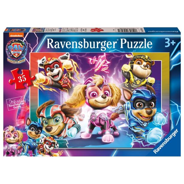 Ravensburger Paw Patrol vo veľkofilme Puzzle 35 dielikov