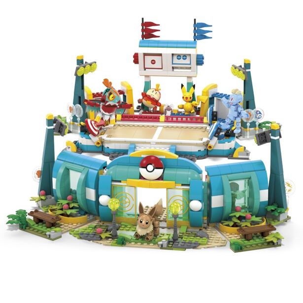 Mattel Mega Construx Pokémon Pohyblivý tréninkový stadion