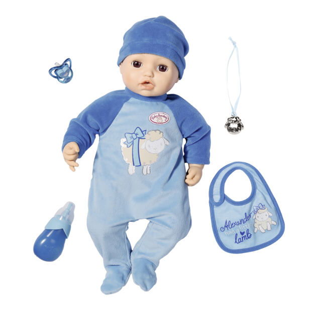 12701898 Zapf Creation Baby Annabell Alexander, 43 cm - poškozený obal