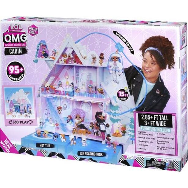 26571452E7C L.O.L. Surprise! OMG Horská chata - poškozený obal