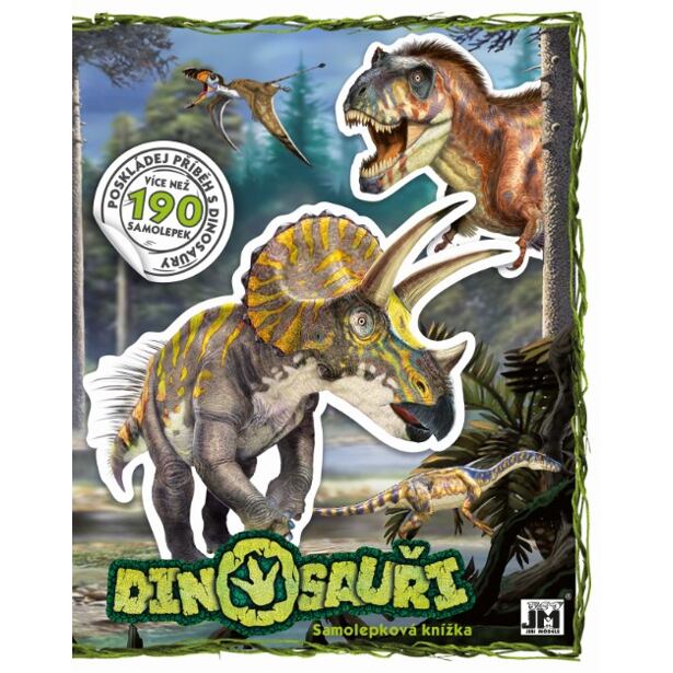 Samolep knížka/ Dino