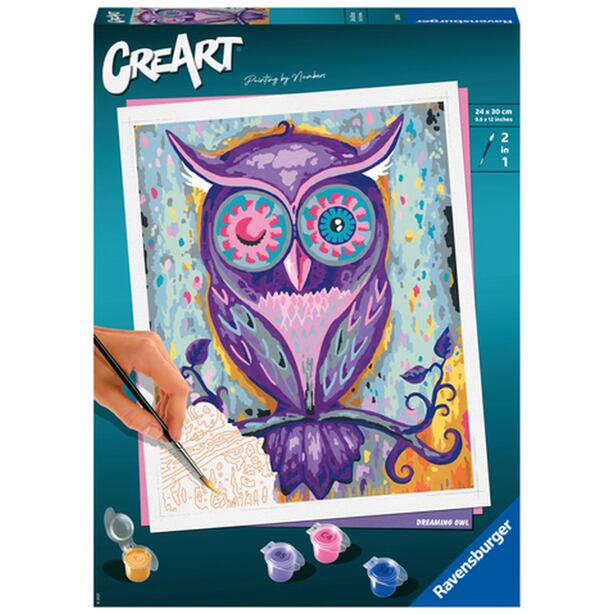 Ravensburger CreArt Spící sova