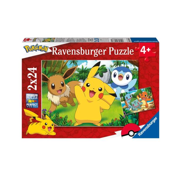 Ravensburger Pokémon Puzzle, 2x24 dílků