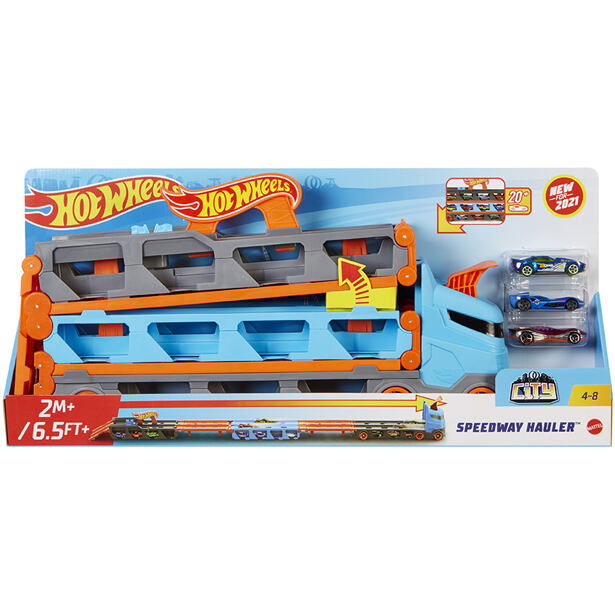 Mattel Hot Wheels Nadupaný tahač