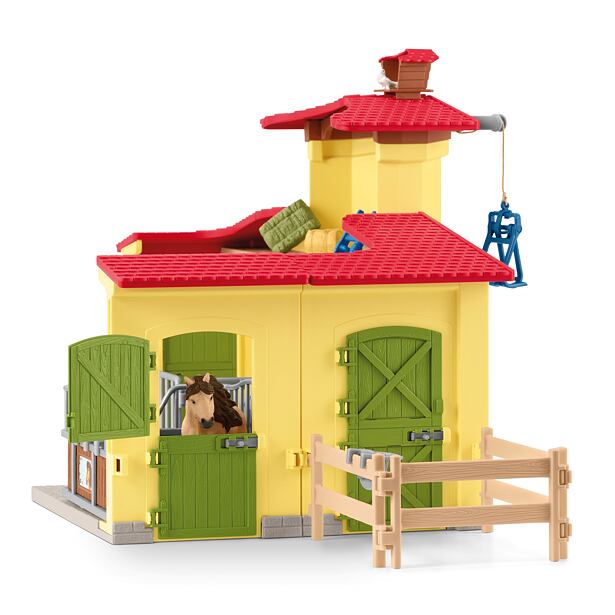 Schleich Box pre poníky s žrebcom islandského poníka