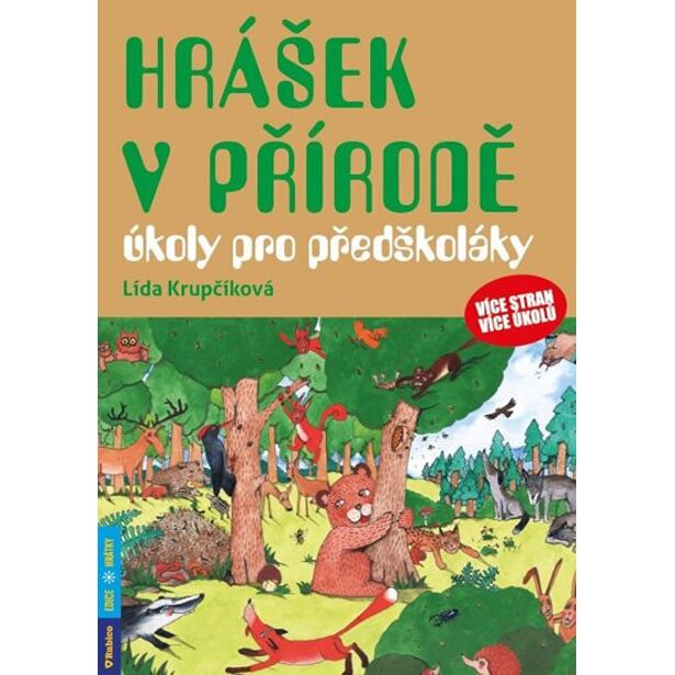 Hrášek v přírodě - úkoly pro předškoláky