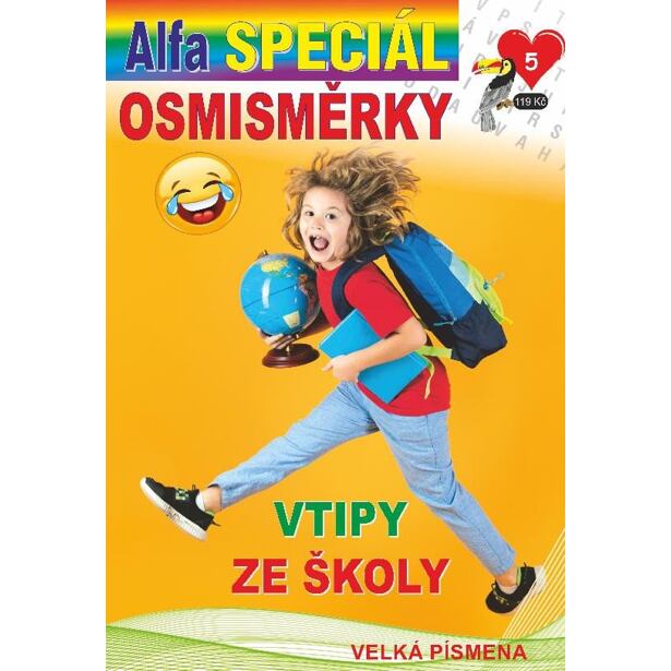 Osmisměrky speciál 5/2024 - Vtipy ze školy